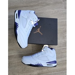 Jordan 5 Blanca Lila