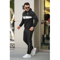 Cortavientos lacoste negro
