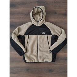 Sudadera lana negro marrón