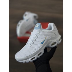 Tn blanca logo y lengueta azul