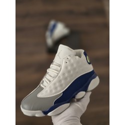 JORDAN 13 BLANCA AZUL GRIS