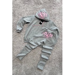 Chandal Syna Gris Rosa