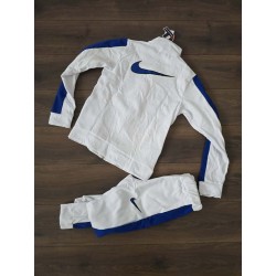 Chandals nike blanco azul...