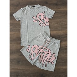 Conjunto verano syna gris rosa