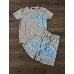 Conjunto verano syna gris azul