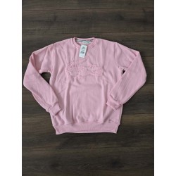 Sudadera lacoste rosa logo...
