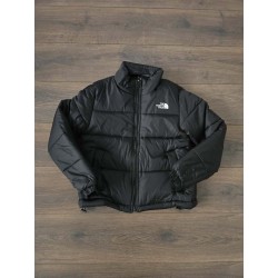 Abrigo north face negro mujer