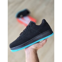 Force Negra Suela Azul...